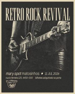 Retro Rock Revival leva clássicos do rock ao Mary Spot Vintage Bar