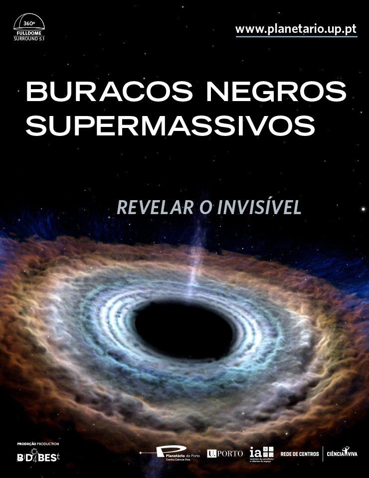 Planetário do Porto -- Buracos Negros Supermassivos
