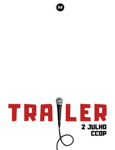 TRAILER chega ao Auditório CCOP
