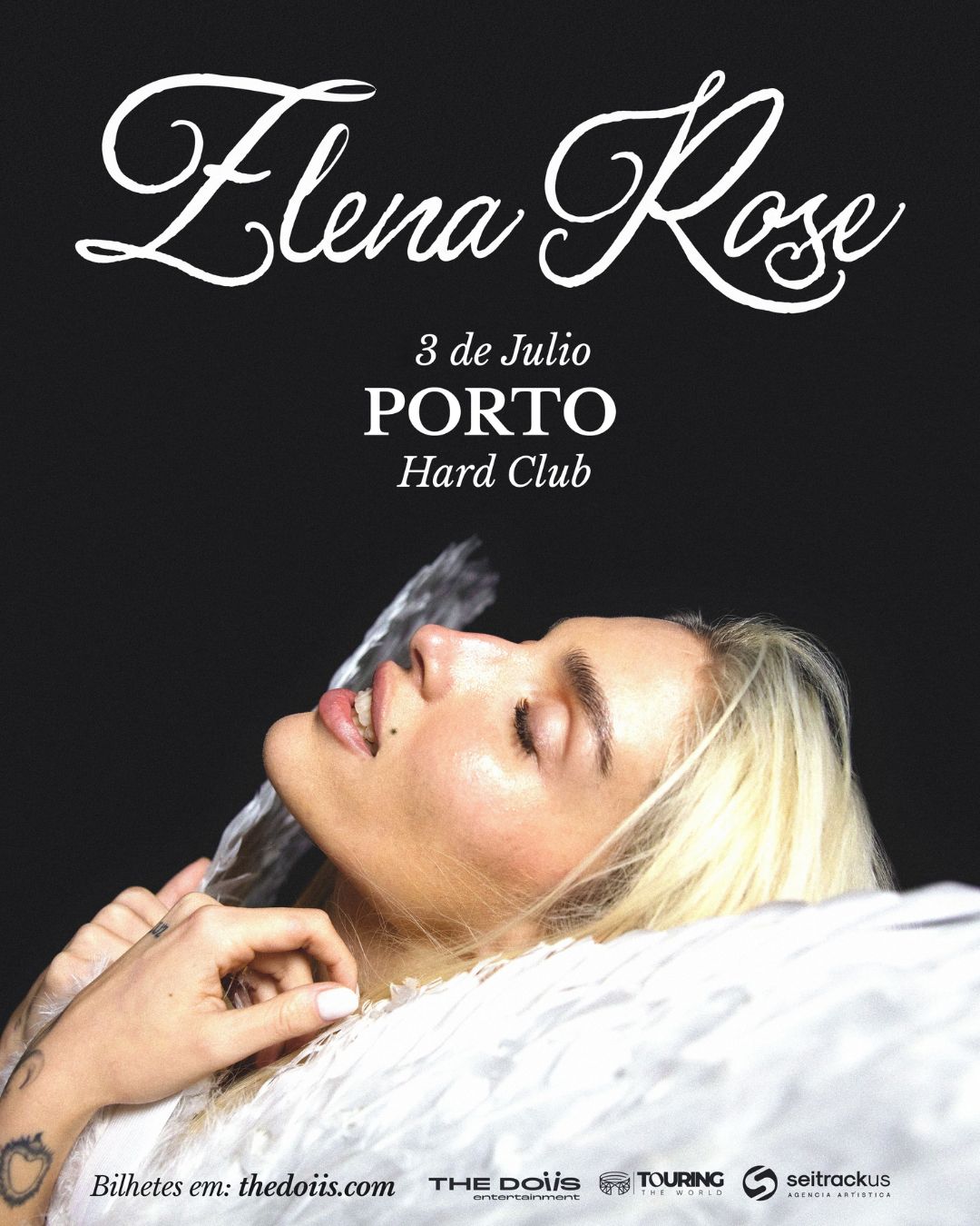 Elena Rose estreia-se no Porto com concerto no Hard Club