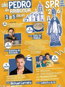 Festa em Honra de São Pedro 2026 em Raimonda