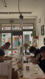 Pintura em azulejos