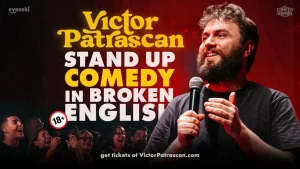 Stand Up Comedy in Broken English: Victor Pãtrãşcan no Porto às 21h00