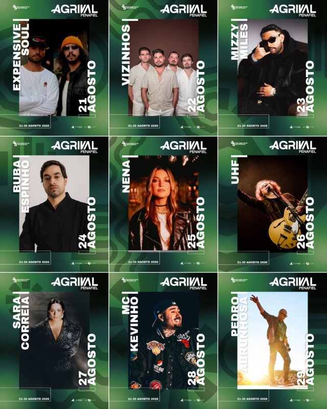 Agrival Penafiel 2026 - Programação