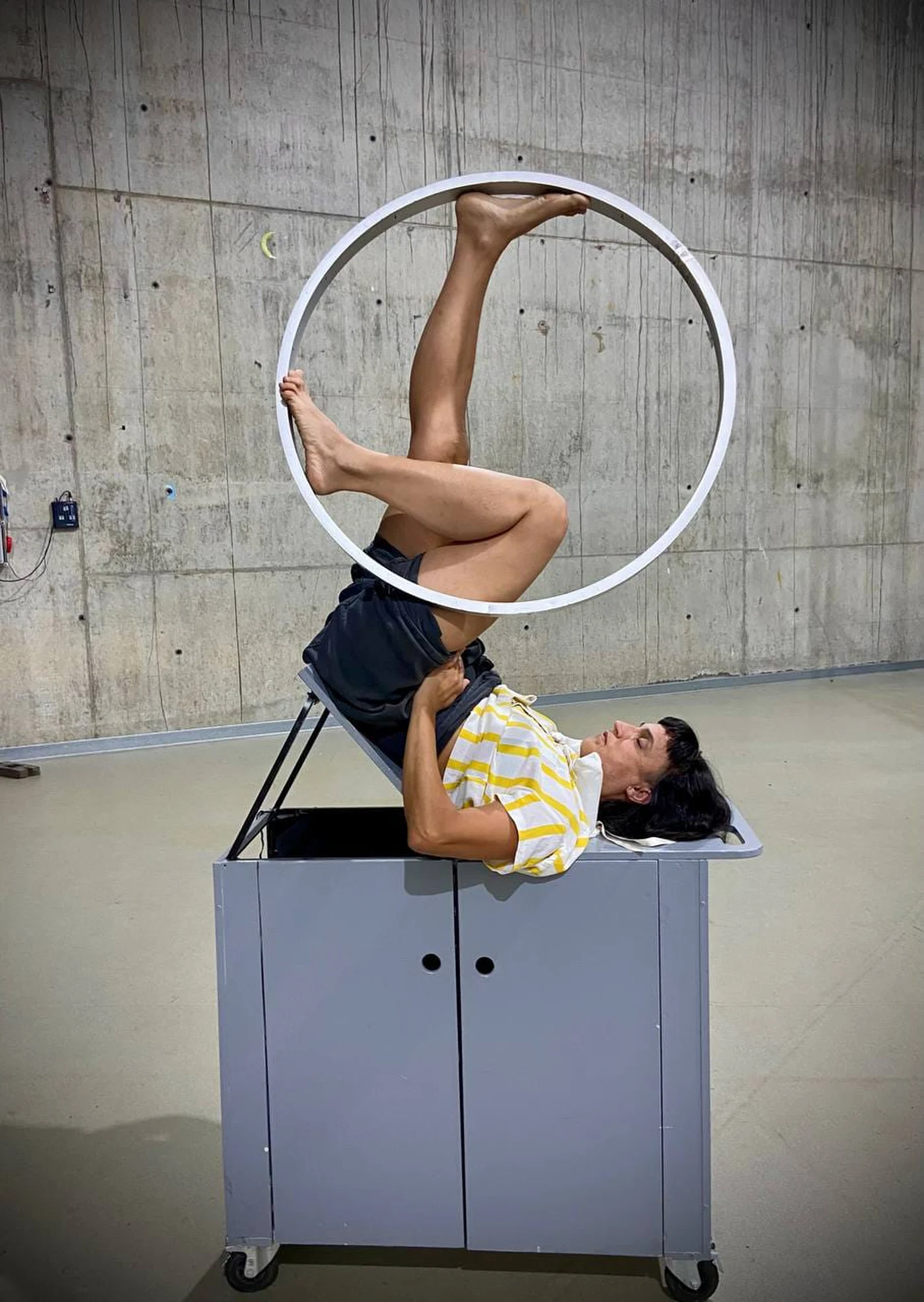 Decúbit leva circo, flamenco e antipodismo ao Clube Erva Daninha