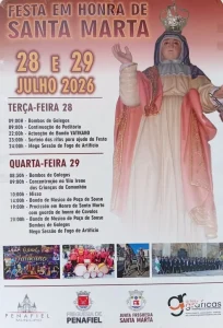 Festa em Honra de Santa Marta 2026 — Penafiel