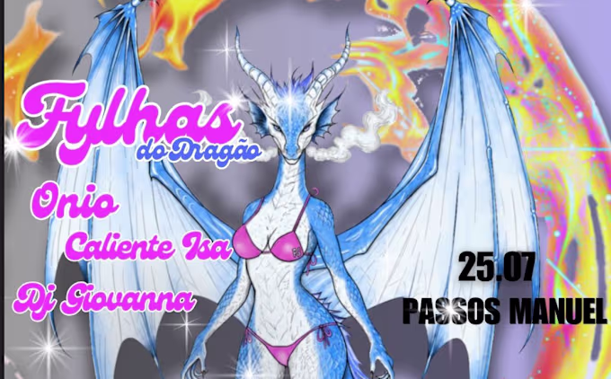 Fylhas do Dragão - All Night Long no Passos Manuel