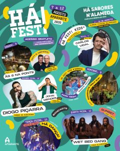 HÁ FEST! 2026 em Amarante: programa completo de 7 a 12 de agosto