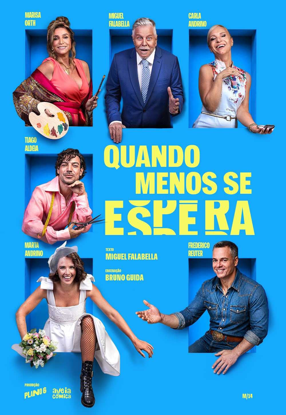 “Quando Menos se Espera” chega ao Teatro Sá da Bandeira