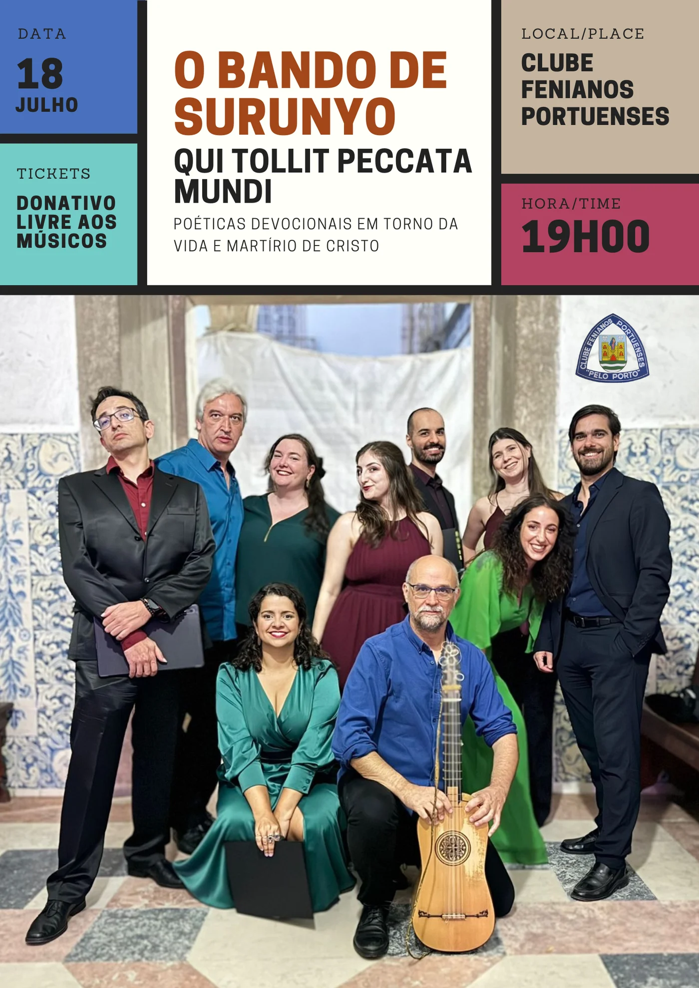 Qui tollit peccata mundi, com O Bando de Surunyo