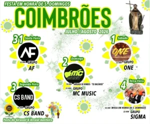 Festa de S. Domingos 2026 - Coimbrões