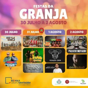 As Festas da Granja regressam a Valongo com quatro dias de música e um passeio motard.