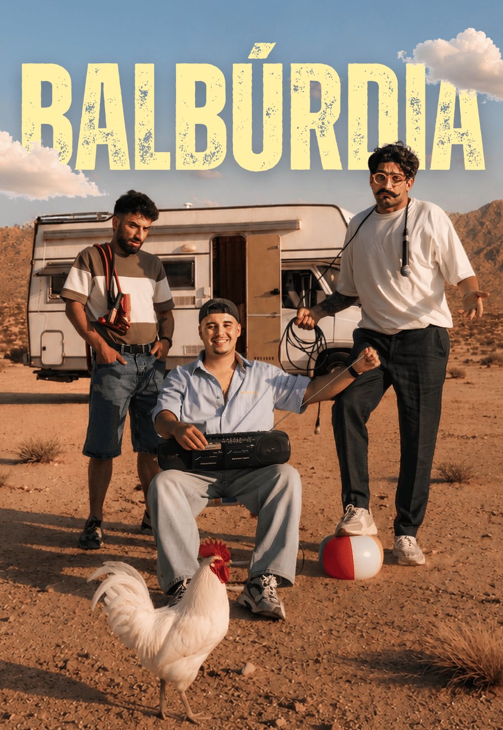 Balbúrdia transforma o Auditório Francisco de Assis numa noite de caos e stand-up