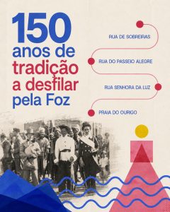 Foz do Douro recebe recorde de 700 figurantes no Cortejo dos Trajes de Papel