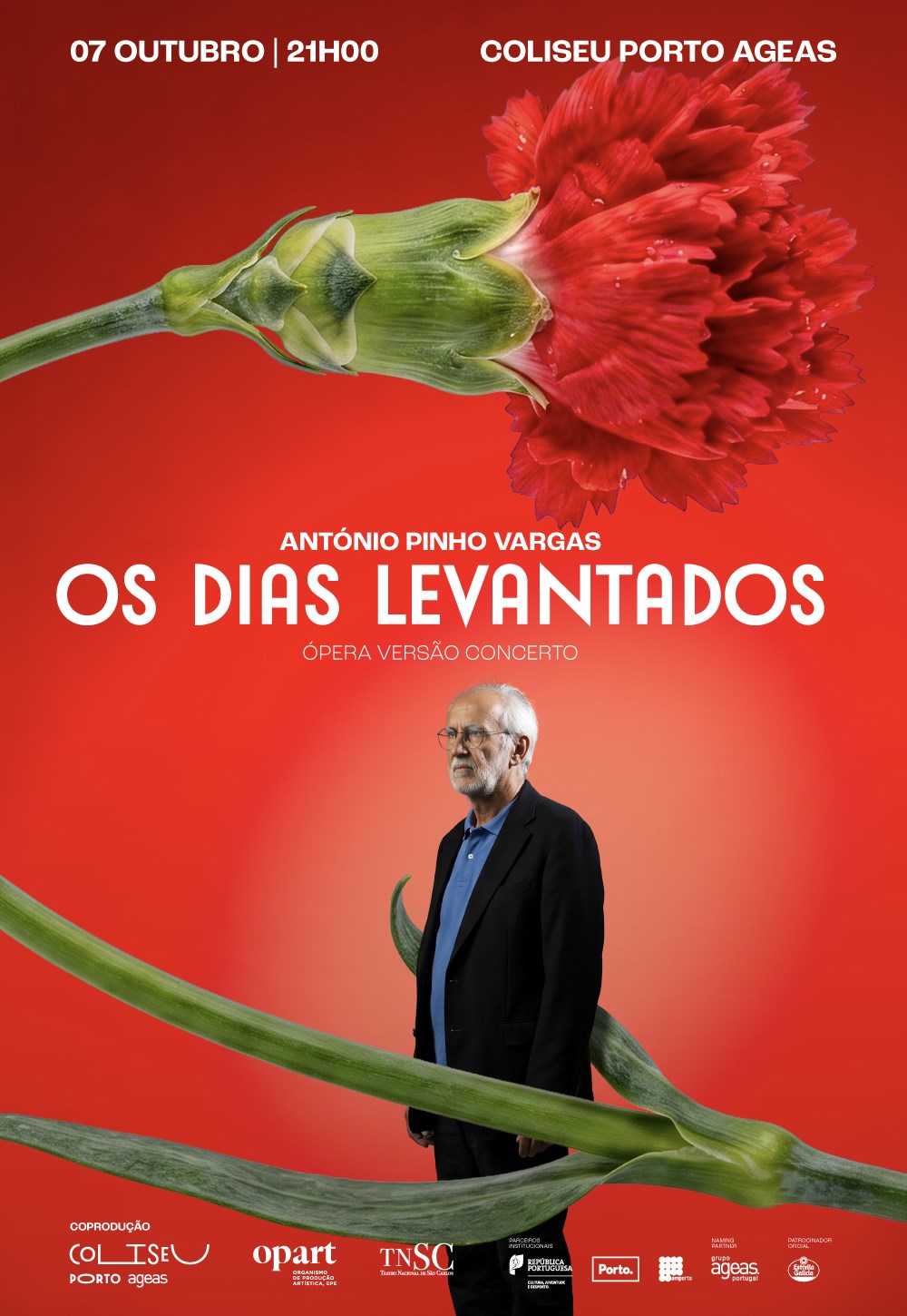 Os Dias Levantados chega ao Coliseu Porto Ageas com ópera dedicada ao 25 de Abril