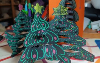 Oficina para Famílias: Árvore de Natal 3D